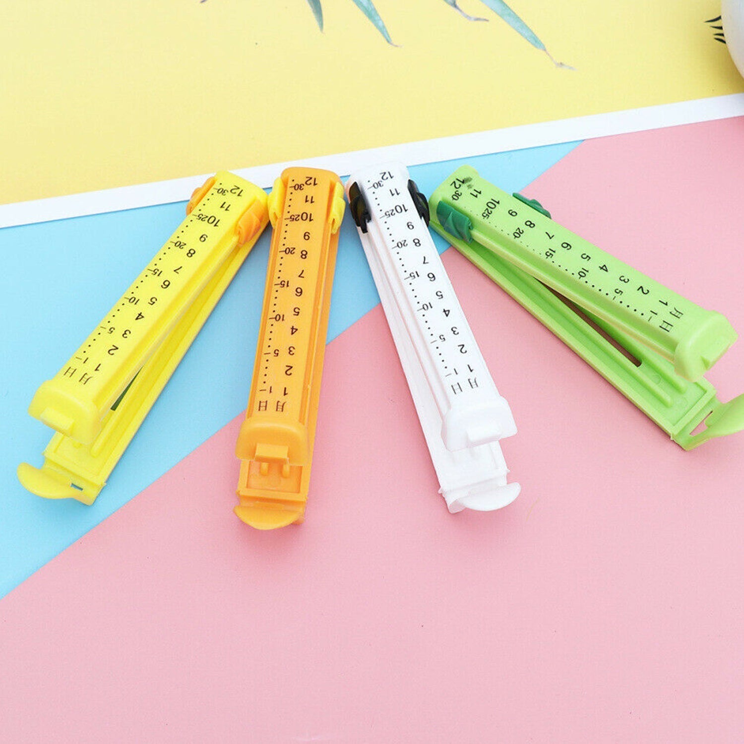 6309 4 Pc Food Sealing Clip used for sealing of packed food stuffs and items to prevent them from contamination. freeshipping - DeoDap 6309 4 Pc Food Sealing Clip used for sealing of packed food stuffs and items to prevent them from contamination. freeshipping - DeoDap